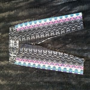 Prana Capri Length Leggings Large